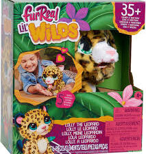 FurReal Lil Wilds Lolly The Leopard Interactive 8-inch Plush Stuffed Animal