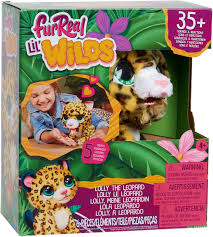 FurReal Lil Wilds Lolly The Leopard Interactive 8-inch Plush Stuffed Animal