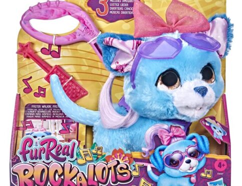 furReal Rockalots Musical Interactive Walking Puppy Toy