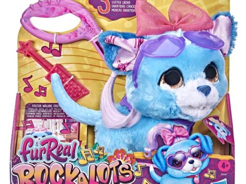 furReal Rockalots Musical Interactive Walking Puppy Toy