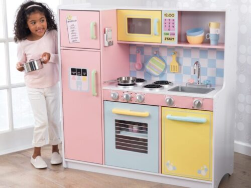 Kidkraft Wooden Large Pastel Play Kitchen