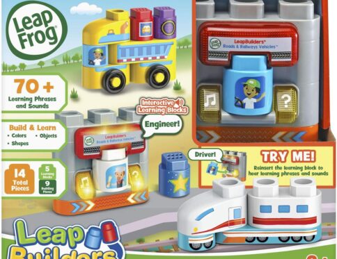 Leapfrog LeapBuilders Roads & Railways Vehicles