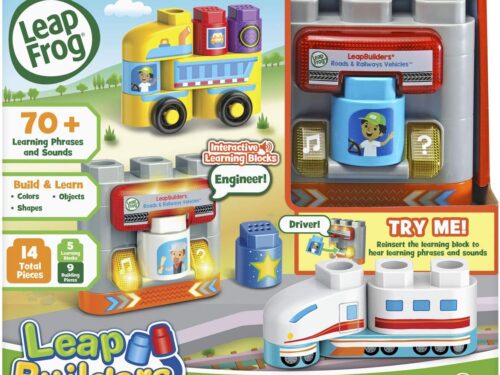 Leapfrog LeapBuilders Roads & Railways Vehicles