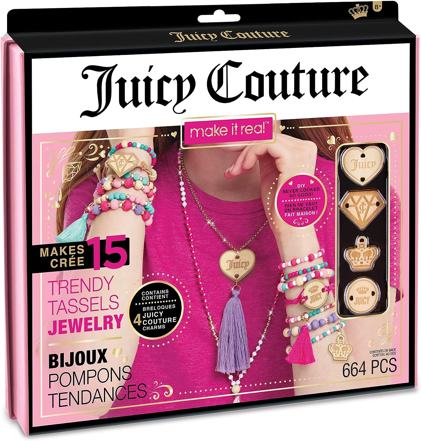 Make It Real – Juicy Couture Trendy Tassels Jewellry Making Kit