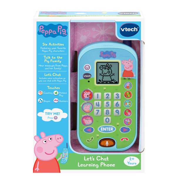 VTech Peppa Pig Let’s Chat Learning Phone