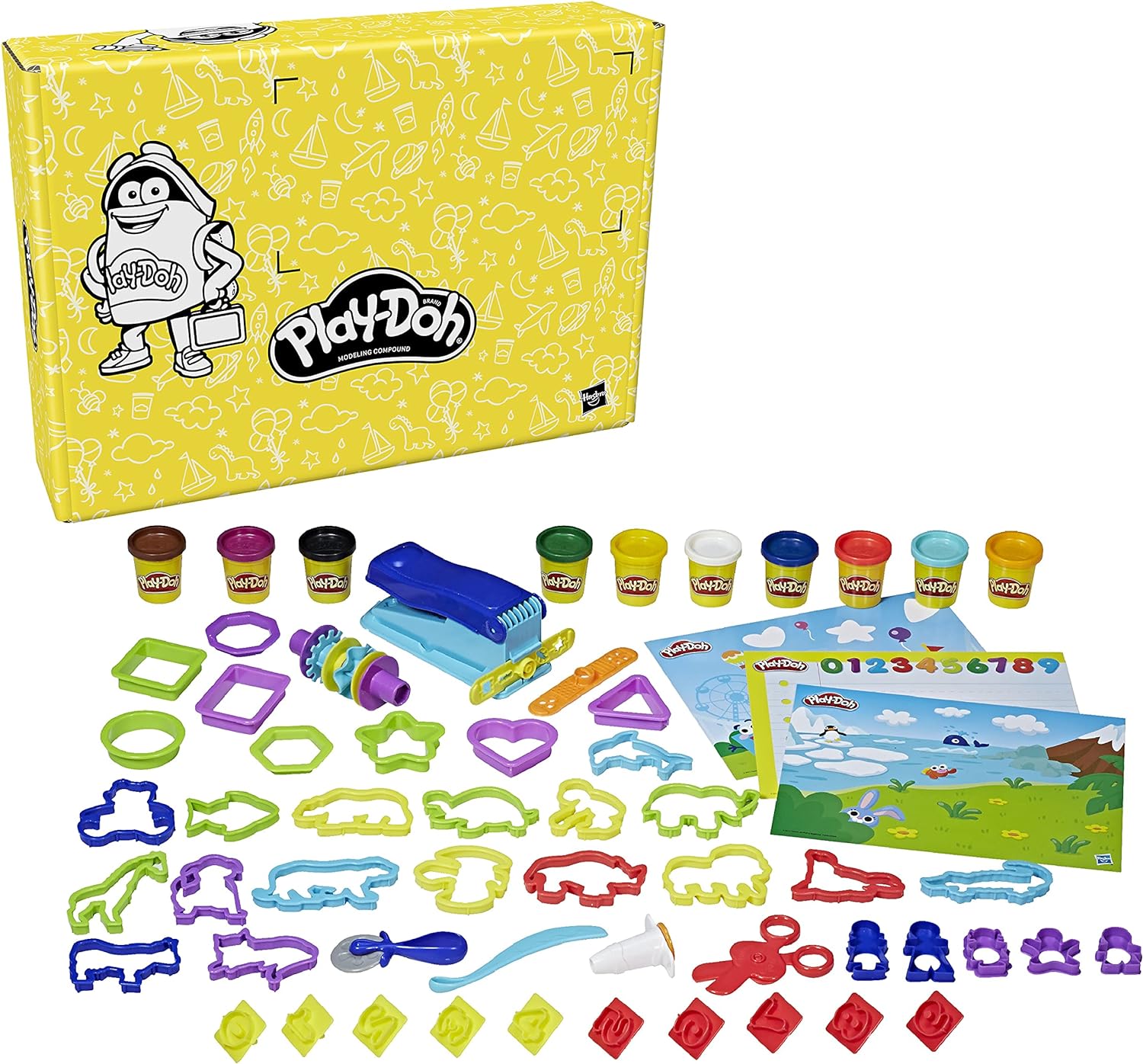 Play-Doh FUNdamentals Box of Arts & Crafts