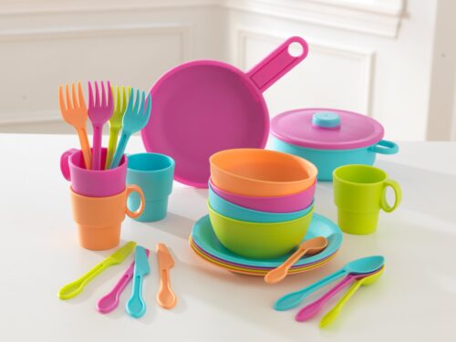 KidKraft 27-Piece Bright Cookware Set