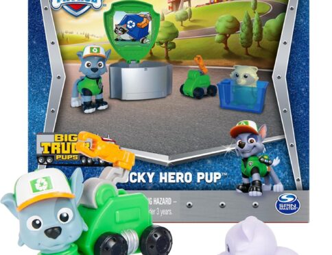 Paw Patrol Figure Hero Pup Rocky Set