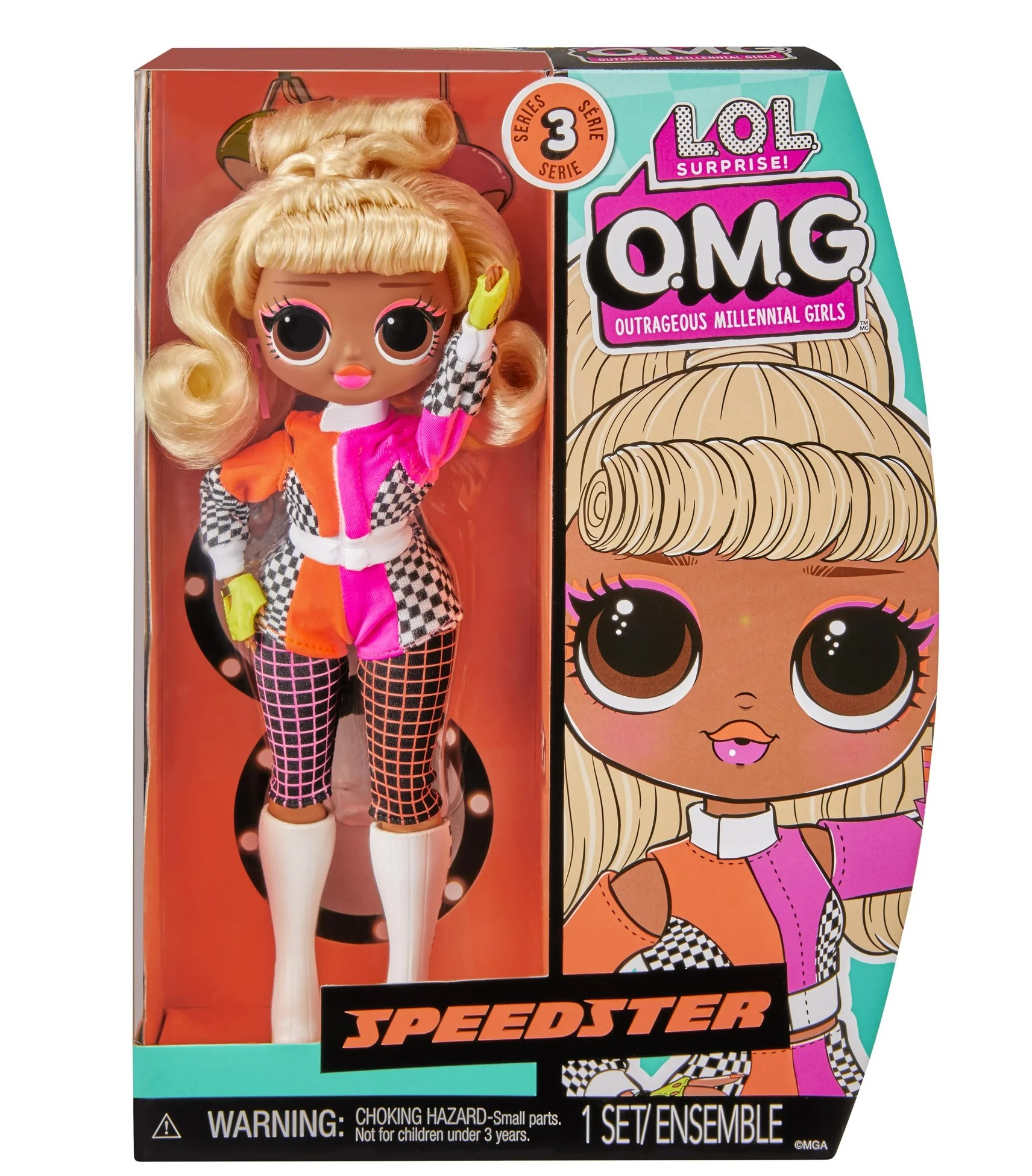 L.O.L. Surprise! O.M.G. Speedster Fashion Doll with Multiple Surprises