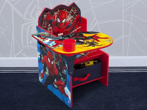 Delta Children Chair Desk with Storage Bin - Marvel Spiderman
