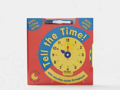 Wipe Clean Book - Tell the Time with Magic Pen