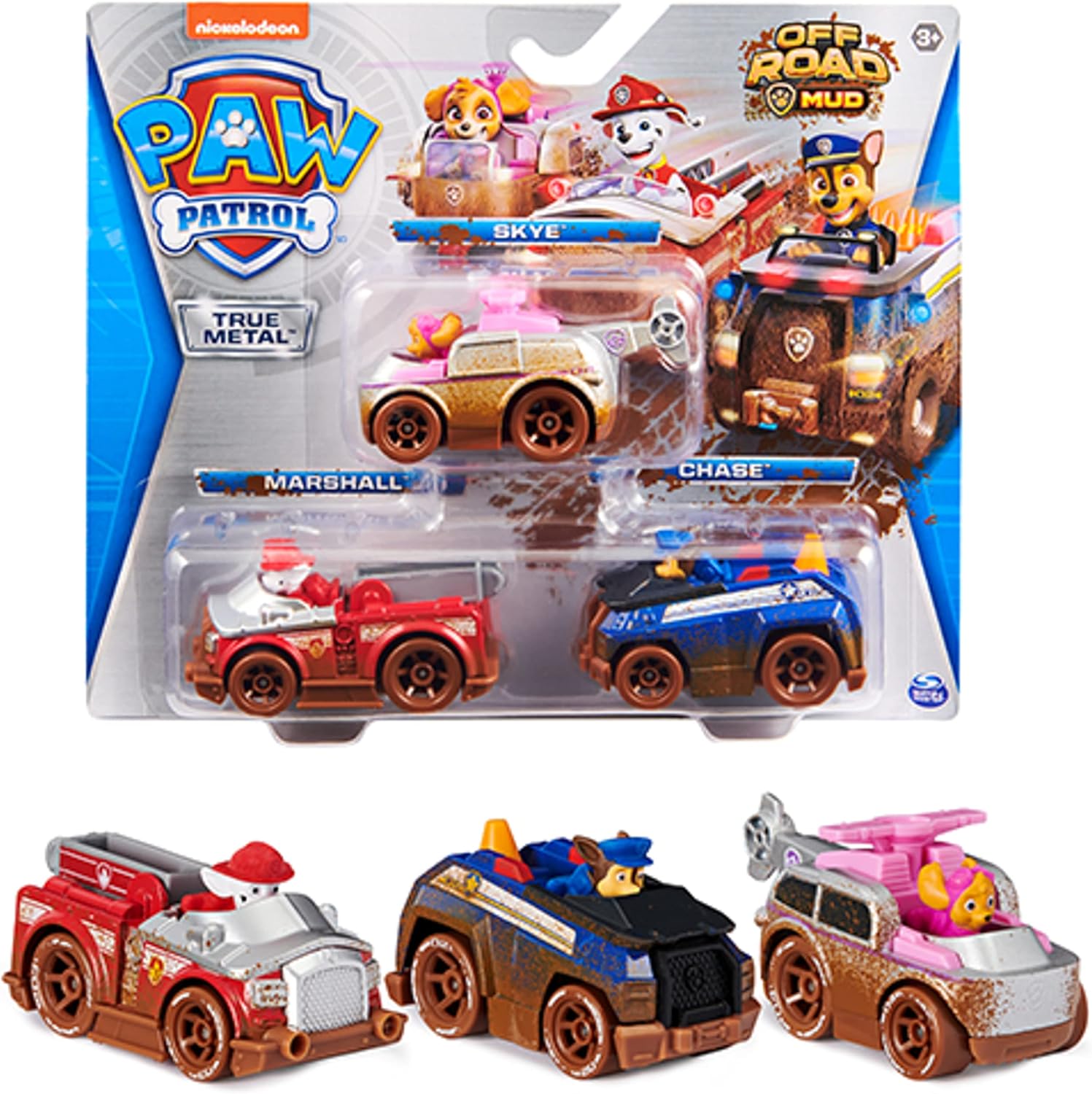 Paw Patrol True Metal 3pk set