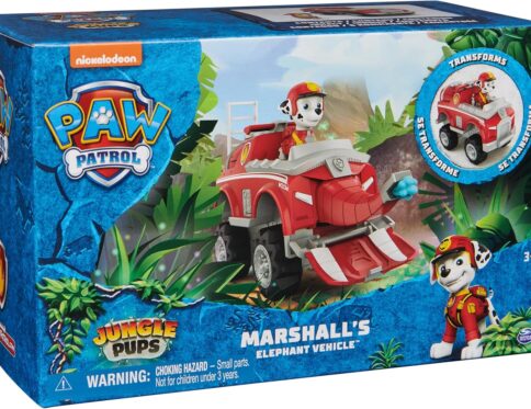 Paw Patrol Jungle Pups, Marshall Elephant Vehicle