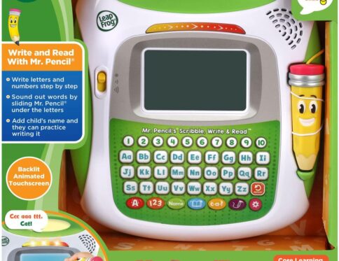 LeapFrog Mr Pencil’s Scribble Write and Read Green
