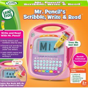 LeapFrog Mr Pencil's Scribble Write and Read Pink