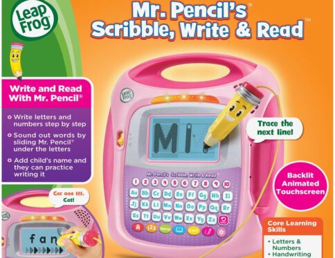 LeapFrog Mr Pencil’s Scribble Write and Read Pink