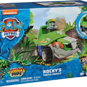 Paw Patrol Jungle Pups, Rocky Snapping Turtle Vehicle