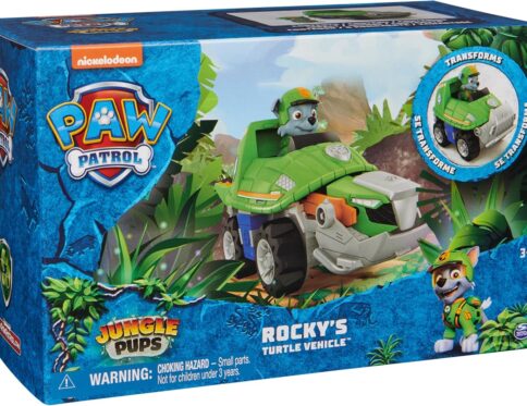 Paw Patrol Jungle Pups, Rocky Snapping Turtle Vehicle