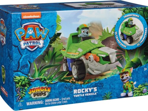 Paw Patrol Jungle Pups, Rocky Snapping Turtle Vehicle