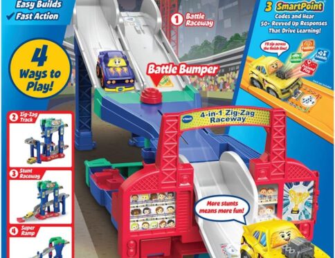 VTech Go! Go! Smart Wheels 4-in-1 Zig-Zag Raceway