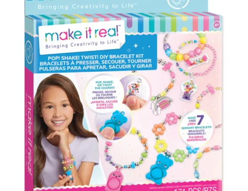 MAKE IT REAL Pop! Shake! Twist! DIY Bracelet Kit