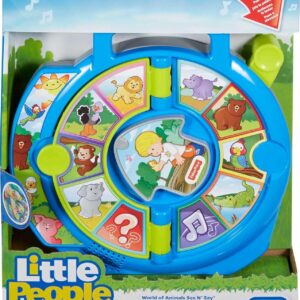 Fisher-Price Little People Toddler Learning Toy World of Animals See ‘N Say 