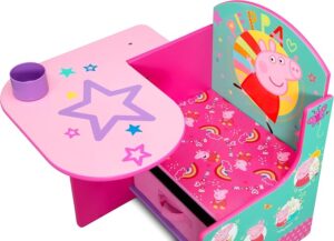 peppa pig chair with storage bin 2