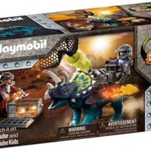 Playmobil Block: Dino Rise - Triceratops Legendary Stones Battle