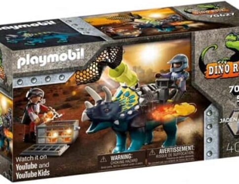Playmobil Block: Dino Rise – Triceratops Legendary Stones Battle