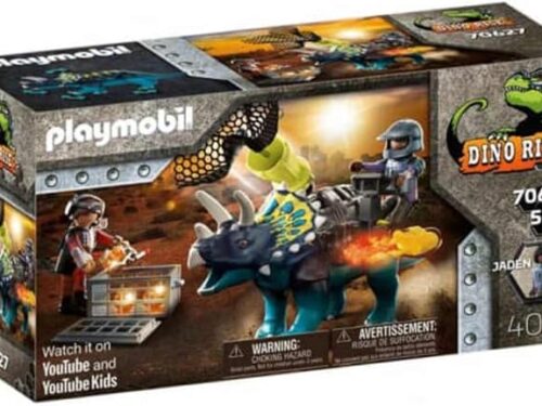 Playmobil Block: Dino Rise - Triceratops Legendary Stones Battle