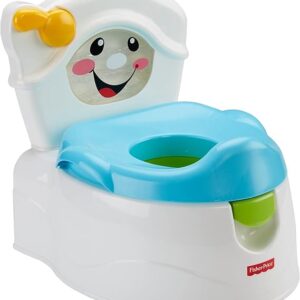 Fisher Price Toddle Toilet Learn to Flush Potty Training Set w/light and sound