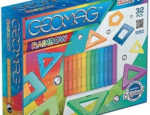 Geomag: Rainbow Set – 32 Pcs