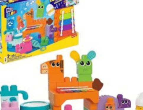 MEGA BLOKS Fisher-Price Toddler Building Blocks