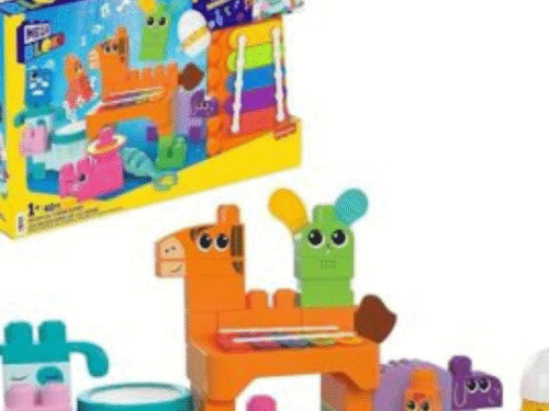 MEGA BLOKS Fisher-Price Toddler Building Blocks