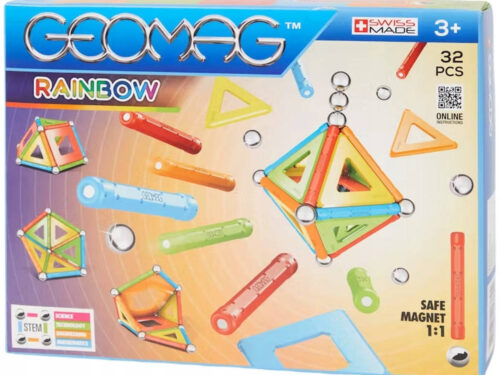 Geomag: Rainbow Set - 32 Pcs