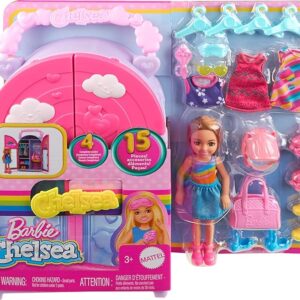 Barbie Chelsea Doll & Closet Toy Playset