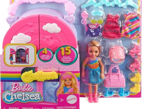 Barbie Chelsea Doll & Closet Toy Playset