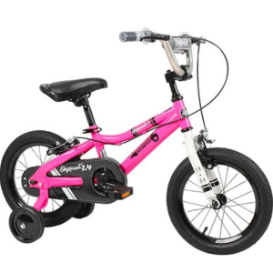 Duzy Customs 14” Pink Kids Bike, BMX Style Frame