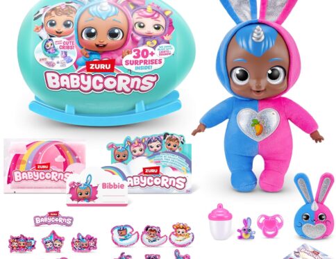 Babycorns Interactive Baby Doll Series 1 Large (Bunny)
