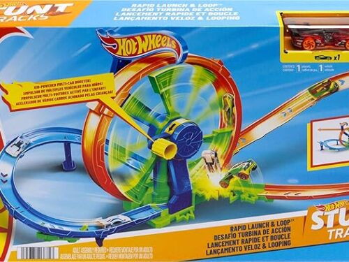 Hot Wheels Rapid Launch & Loop Playset