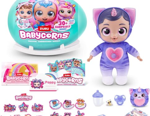 Babycorns Interactive Baby Doll Series 1 Large (Kitten)