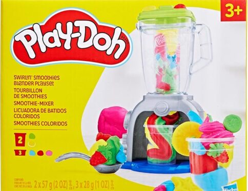 Play Doh Swirlin’ Smoothies Toy Blender Playset