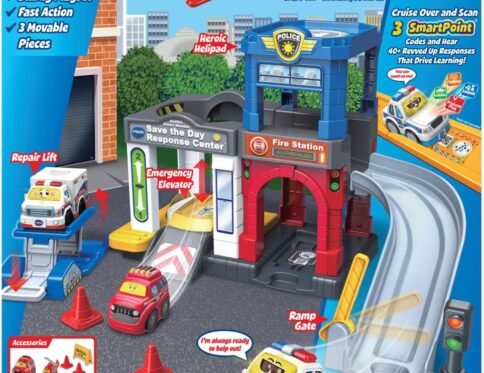 VTech Go! Go! Smart Wheels Save The Day Response Center Playset