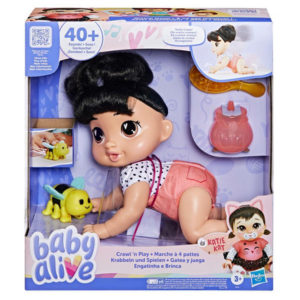 Baby Alive Crawl 'n Play Katie Kat Doll