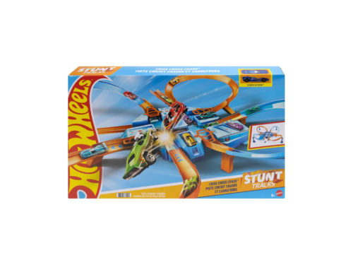 Hot Wheels Criss Crosh Crash Track Set