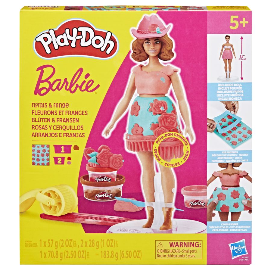 Play-Doh Barbie Florals and Fringe Set