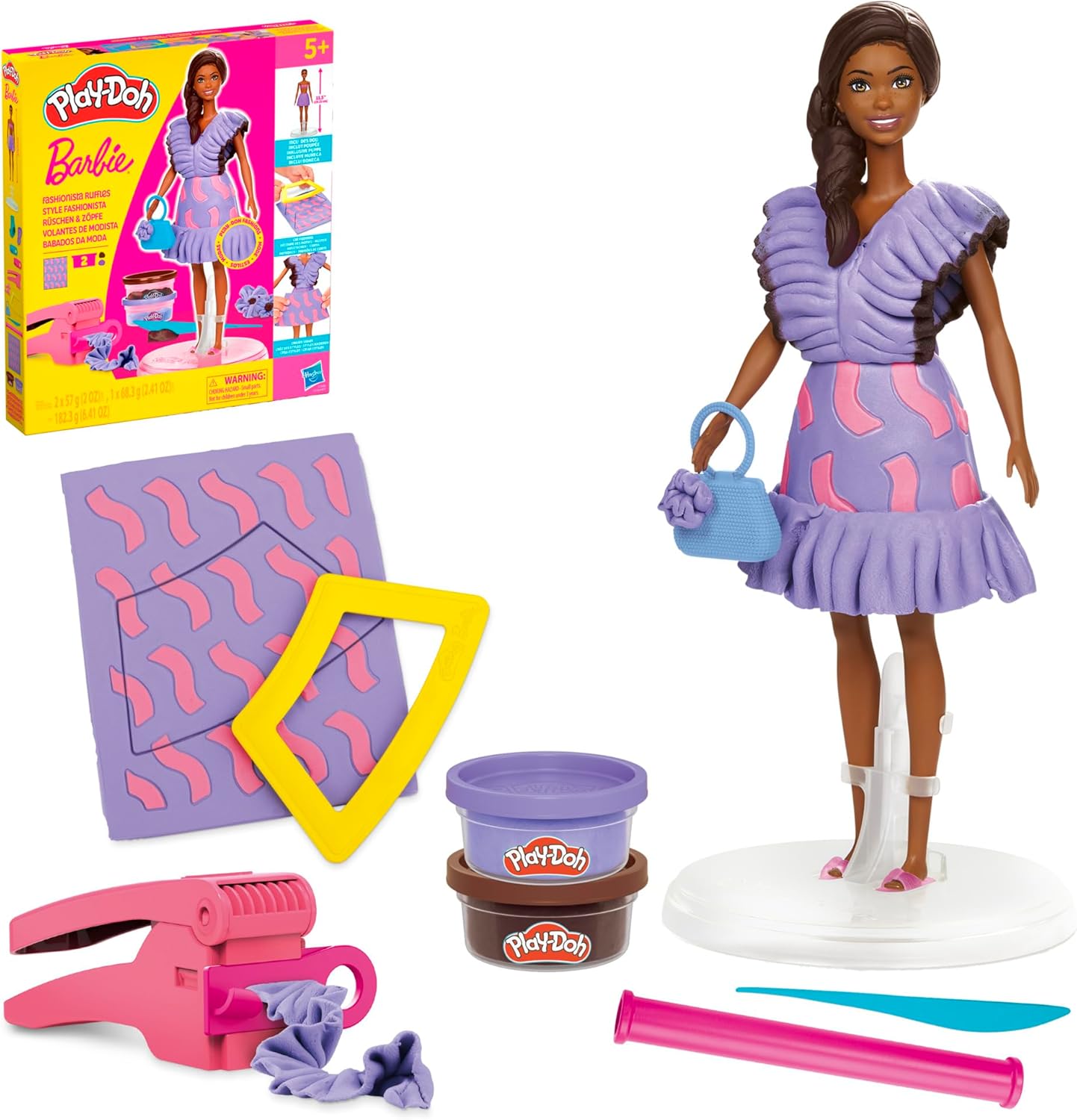 Play-Doh Barbie Florals and Ruffle Set