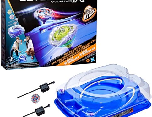 Beyblade X Drop Attack Battle Set with Beystadium