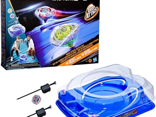 Beyblade X Drop Attack Battle Set with Beystadium