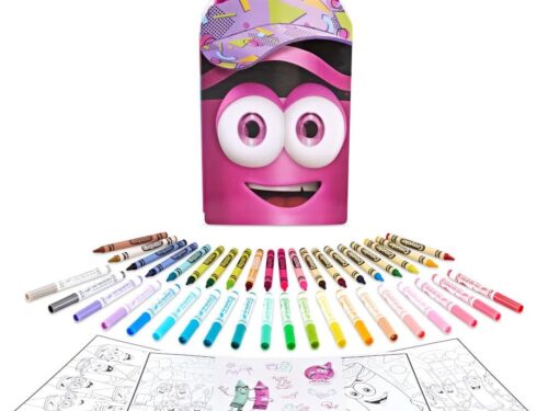 Crayola Coloring Set with Limited Edition Mauve Art Case